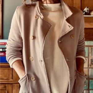 New Frank & Eileen Triple Fleece Peacoat Honey Size XL has never been worn
